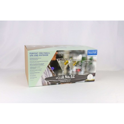 6 verres à cocktail 250 ml